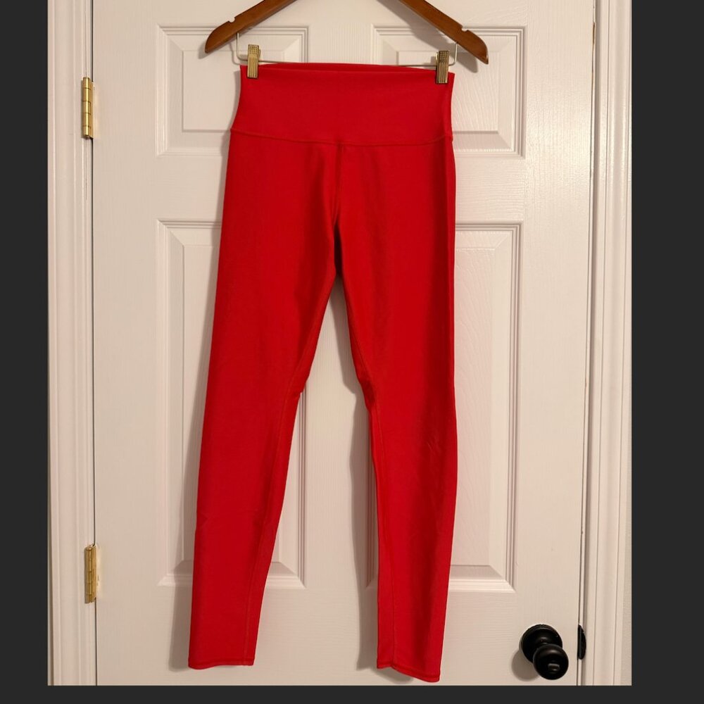 Alo 7/8 HIGH-WAIST AIRBRUSH LEGGING Classic Red / Large